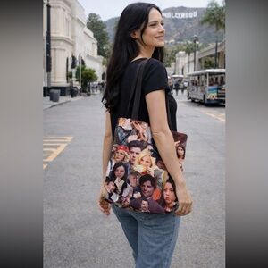 Parks and Recreation show Tote Bag size 12,5*12,5”.